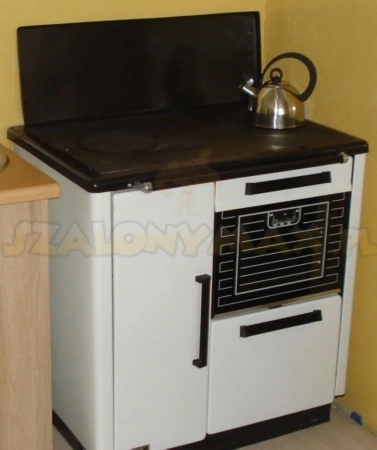 Kuchnia, angielka, moc kuchni/wody: 9,2/3,2kW, Jawor z wężownicą – biała – EkoProjekt 25980271