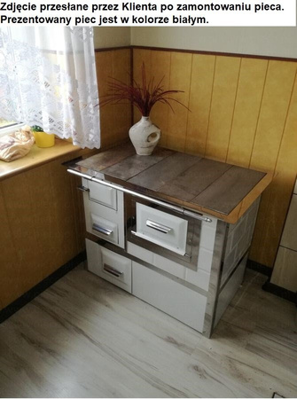 Kuchnia, angielka z piekarnikiem 9,5kW, bez płaszcza wodnego (kolor: jasny brąz) - spełnia anty-smogowy EkoProjekt 92282093